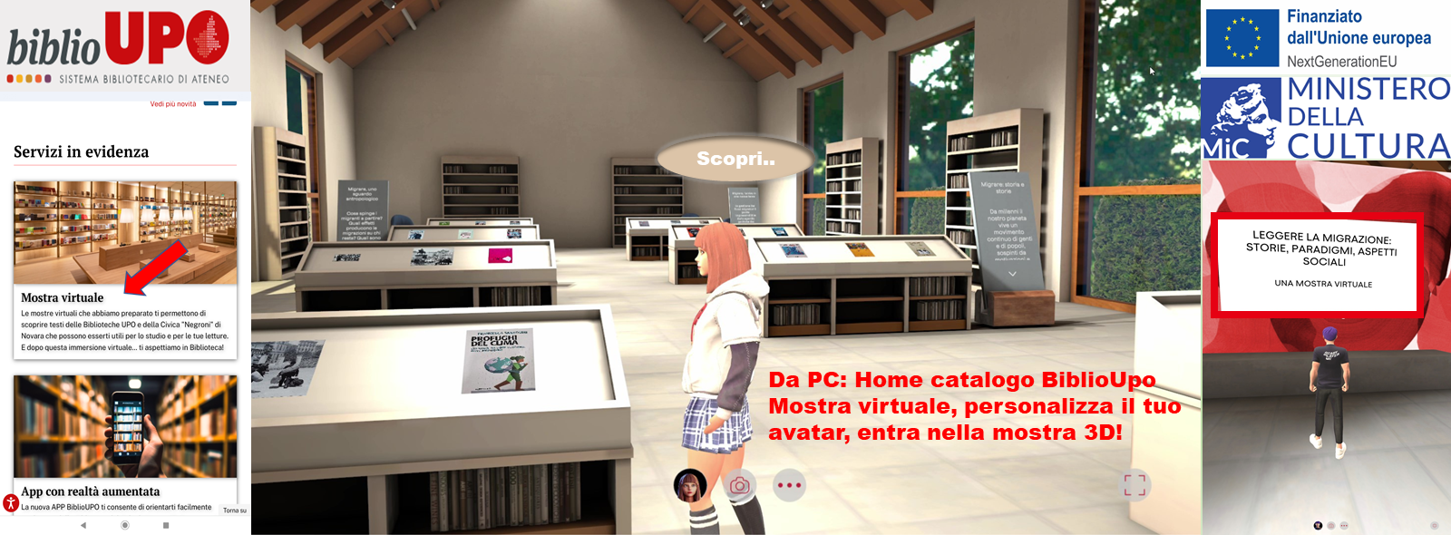 Mostra virtuale 3D